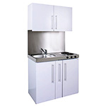 Bronze Eyeline 1200mm Mini Kitchen with Wall Cupboards