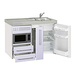 Silver 1200mm Commercial Mini Kitchen
