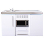 Silver 1500mm Commercial Mini Kitchen