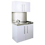 Bronze Eyeline 900mm Residential Mini Kitchen with Wall Cupboards