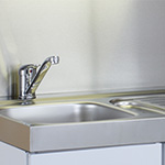 900mm Stainless Steel Splash Back